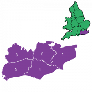 Maps-of-PDU-clusters-in-Kent, Surrey-and-Sussex-region.