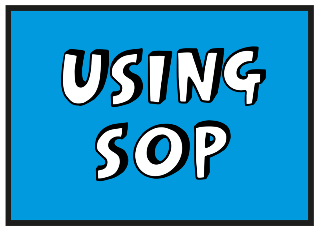 Using Single Operating Platform (SOP)