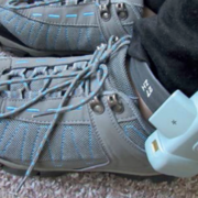 GPS Tag fitted on ankle